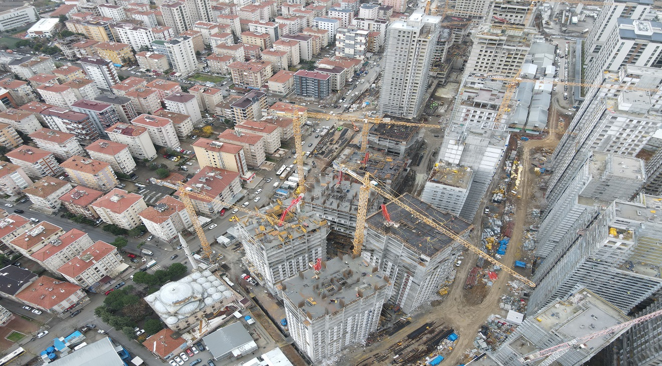 İstanbul Fikirtepe Kentsel Donusum Projesi 3467 4 Parsel İnsaati İsi